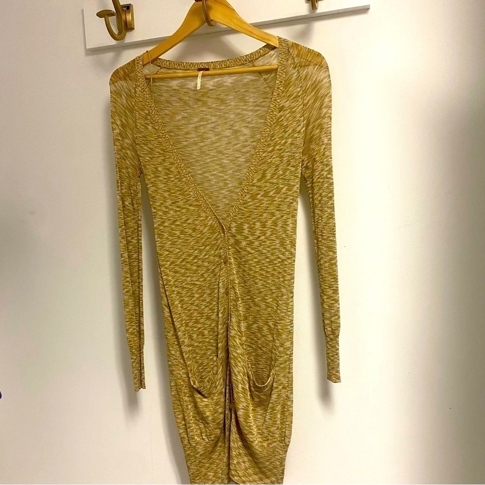 Free People Spacedye Grandpa Duster
